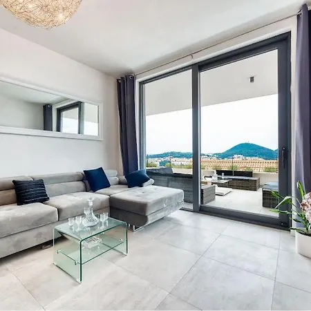 Sunset View, Garden,taxioldtown5min,free Garage, Voucher For Yacht Charter Dubrovník